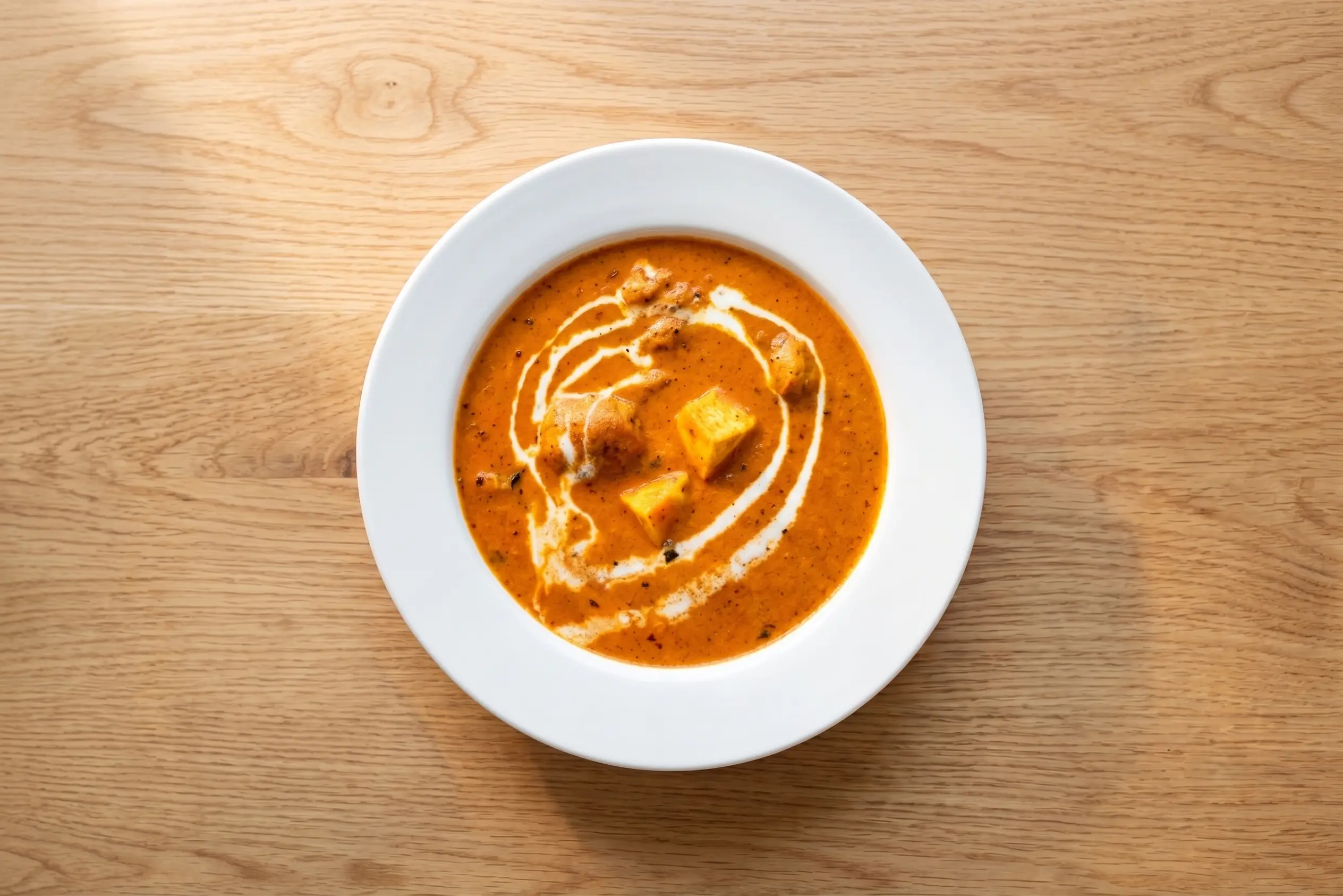 Butter Chicken - Signature dish at Rockfort Authentic Chettinadu & Indian Cuisine Calgary