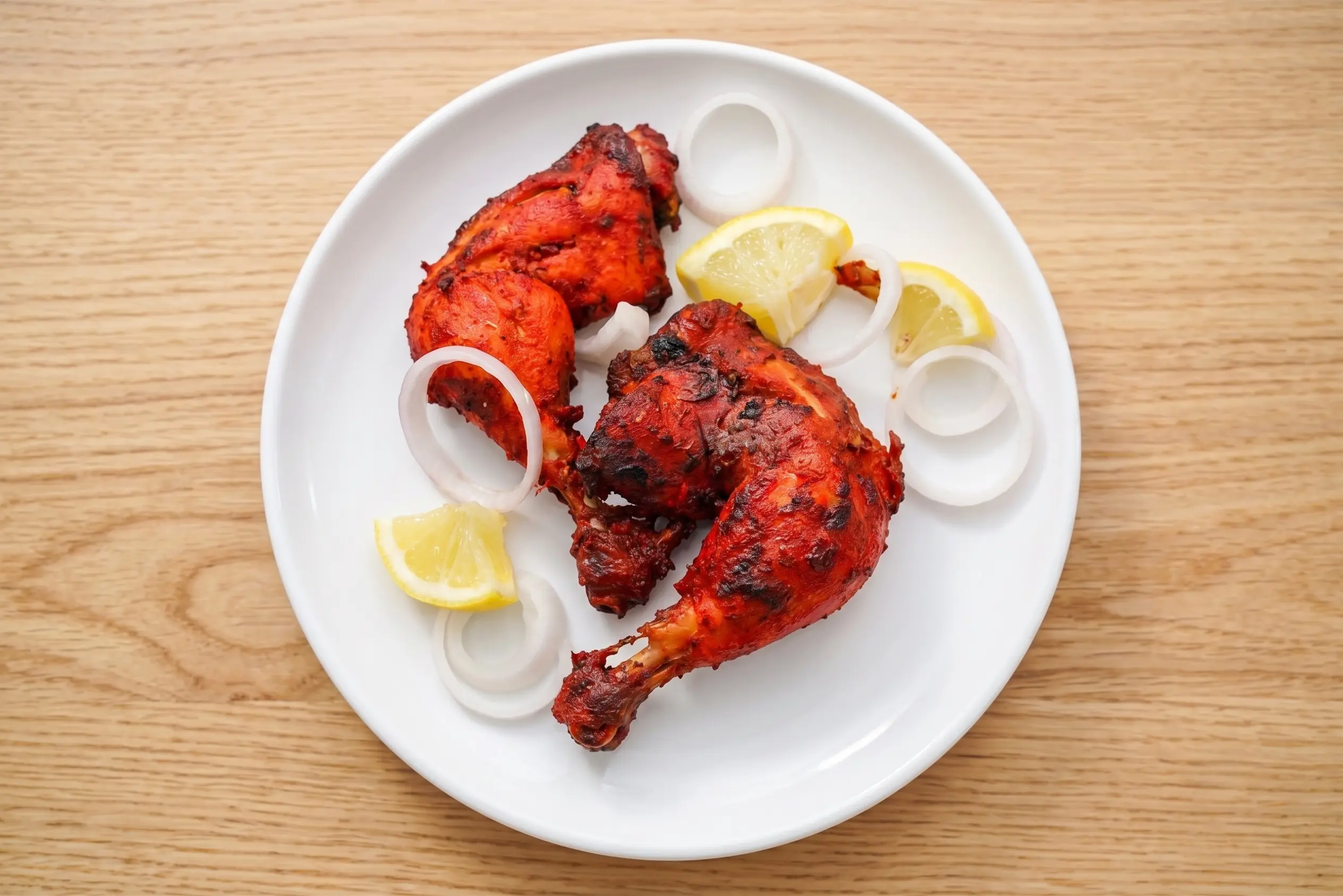 Tandoori Chicken at Rockfort Authentic Chettinadu and Indian Cuisine in Ranchlands, Calgary, AB